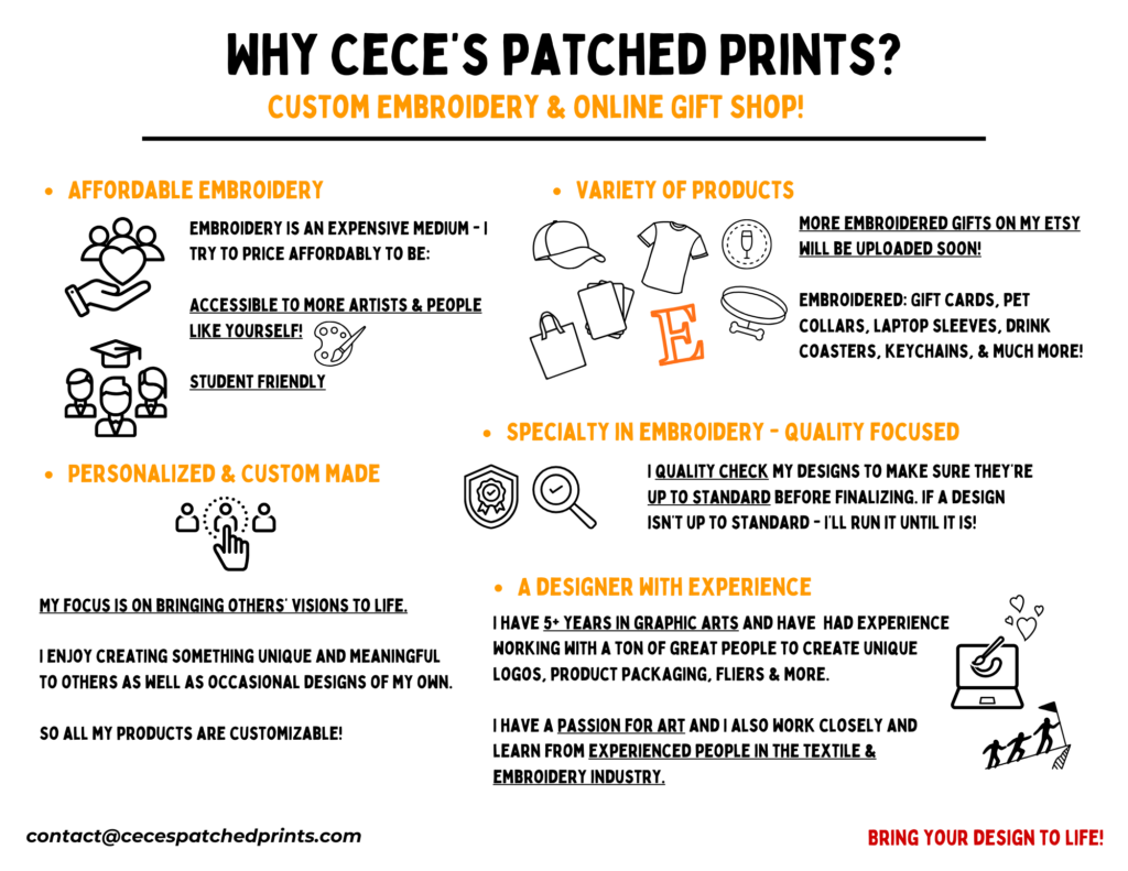 Why choose Cece's patched prints